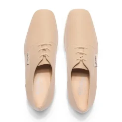 Amuleto Taupe Leather Platform Loafers<Carl Scarpa Hot