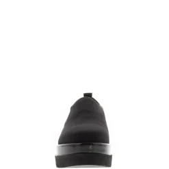 Angelo Black Italian Lycra Wedge Loafers<Carl Scarpa Hot