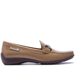Anglette Beige Patent Leather Loafers<Carl Scarpa Online