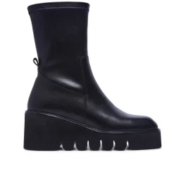 Ariella Black Leather Ankle Boots<Carl Scarpa Hot