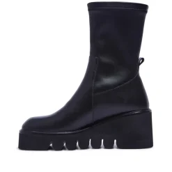 Ariella Black Leather Ankle Boots<Carl Scarpa Hot
