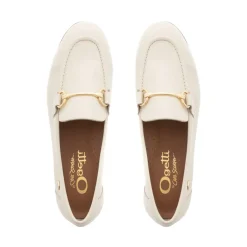 Arlie Off White Leather Snaffle Loafers<Carl Scarpa Hot