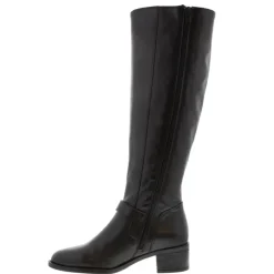 Arque Black Leather Knee High Boots<Carl Scarpa