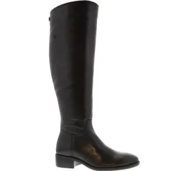 Ashby Black Leather Knee High Boots<Carl Scarpa Online