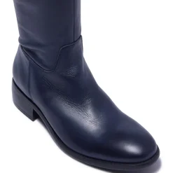 Ashby Navy Leather Boots<Carl Scarpa Online