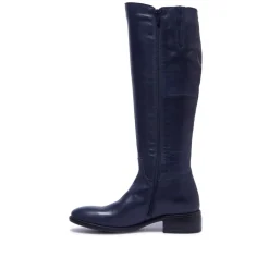 Ashby Navy Leather Boots<Carl Scarpa Online