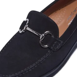 Aubrigo Black Suede Loafers<Carl Scarpa Hot
