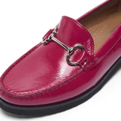 Aubrigo Fuchsia Patent Leather Loafers<Carl Scarpa Outlet