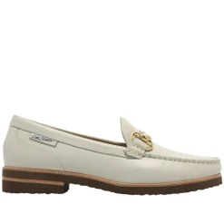 Aubrigo Off White Leather Snaffle Loafers<Carl Scarpa Outlet