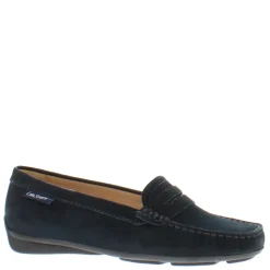 Bettina Navy Slip-On Loafers<Carl Scarpa New