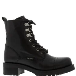 Blanca Black Leather Ankle Boots<Carl Scarpa Discount
