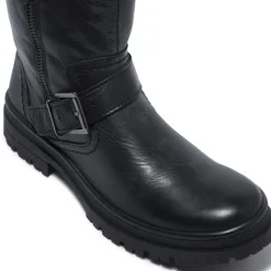 Bollichi Black Leather Ankle Boots<Carl Scarpa