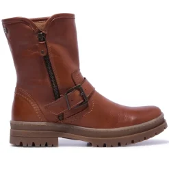 Bollichi Tan Leather Ankle Boots<Carl Scarpa Discount