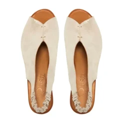 Buttercup Silver Leather Slingback Sandal<Carl Scarpa Online