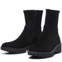 Carisolo Black Suede Ankle Boots<Carl Scarpa Outlet