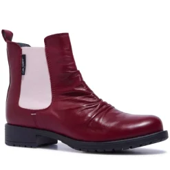 Cavalina Bordo Leather Ankle Boots<Carl Scarpa Outlet