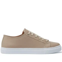 Corianne Beige Leather Trainers<Carl Scarpa Clearance