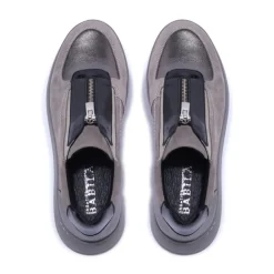 Crishelle Pewter Suede Trainers<Carl Scarpa Best
