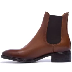 Delicio Tan Leather Ankle Boots<Carl Scarpa Online