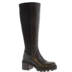 Dodie Black Leather Knee High Boots<Carl Scarpa Discount
