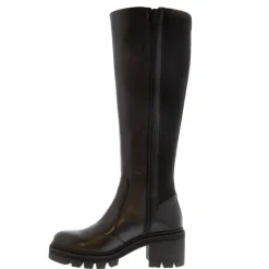 Dodie Black Leather Knee High Boots<Carl Scarpa Discount
