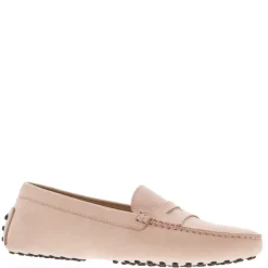 Domenica Nude Nubuck Suede Penny Loafers<Carl Scarpa