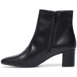 Effy Black Leather Ankle Boots<Carl Scarpa Online