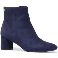 Effy Navy Suede Ankle Boots<Carl Scarpa Discount