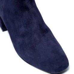 Effy Navy Suede Ankle Boots<Carl Scarpa Discount