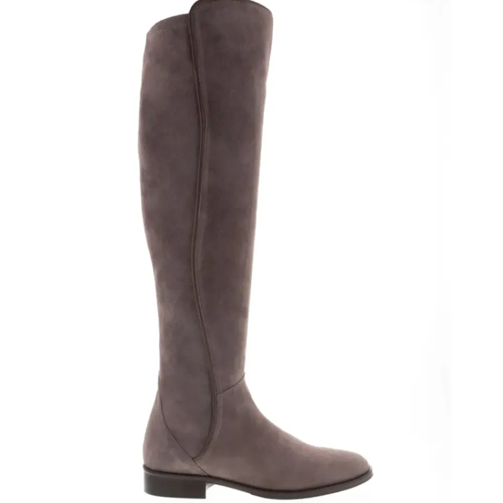 Emma Mauve Taupe Suede Knee-High Boots<Carl Scarpa Outlet