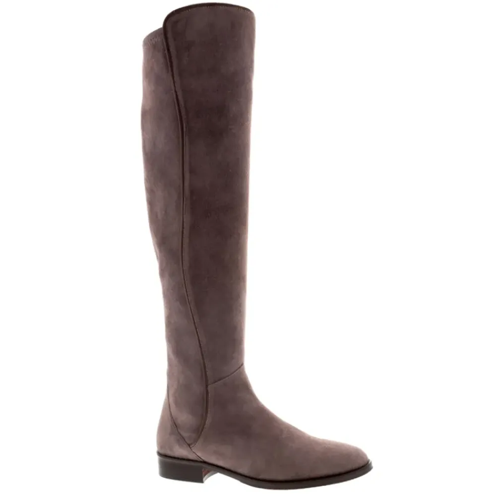 Emma Mauve Taupe Suede Knee-High Boots<Carl Scarpa Outlet