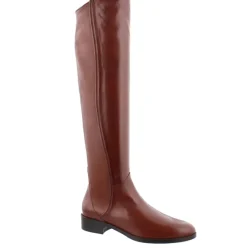 Emma Tan Leather Knee-High Boots<Carl Scarpa New