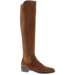 Emma Tan Suede Knee-High Boots<Carl Scarpa Online