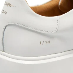 Est1974 White Leather Platform Trainers<Carl Scarpa Hot