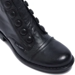 Ester Black Leather Ankle Boots<Carl Scarpa Online