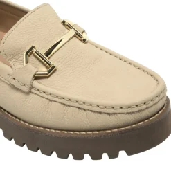 Etana Beige Suede Chunky Loafers<Carl Scarpa Discount