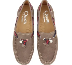 Faris Dark Taupe Slip-On Loafers<Carl Scarpa Outlet