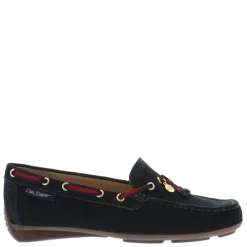 Faris Navy Slip-On Loafers<Carl Scarpa Discount