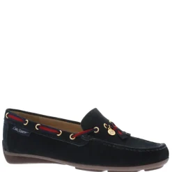 Faris Navy Slip-On Loafers<Carl Scarpa Discount