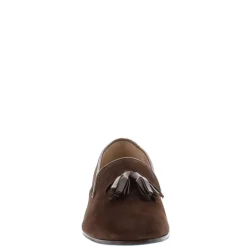 Fiadh Brown Suede Loafers<Carl Scarpa