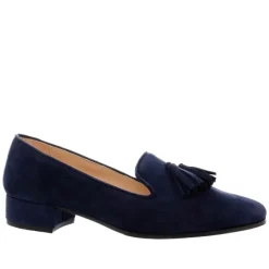 Fiadh Navy Suede Loafers<Carl Scarpa Sale