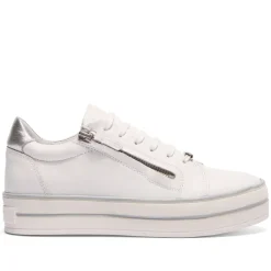 Fissato White Leather Trainers<Carl Scarpa Hot