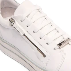 Fissato White Leather Trainers<Carl Scarpa Hot