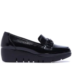 Forza Black Patent Leather Loafers<Carl Scarpa Hot
