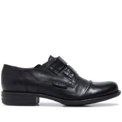 Gabbi Black Leather Loafers<Carl Scarpa