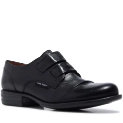 Gabbi Black Leather Loafers<Carl Scarpa