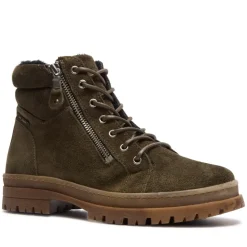 Galina Green Suede Ankle Boots<Carl Scarpa Discount