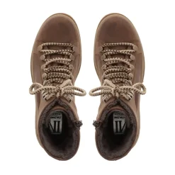 Granada Brown Leather Lace Up Ankle Boots<Carl Scarpa Clearance