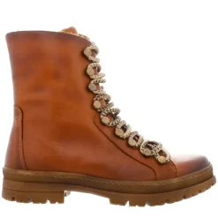 Granada Tan Leather Lace Up Ankle Boots<Carl Scarpa Discount