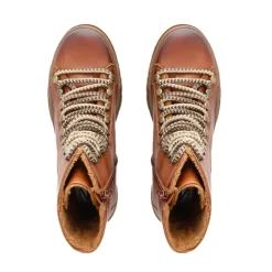 Granada Tan Leather Lace Up Ankle Boots<Carl Scarpa Discount